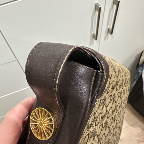 Vintage Celine canvas and leather brown bag - Picture 7 of 16